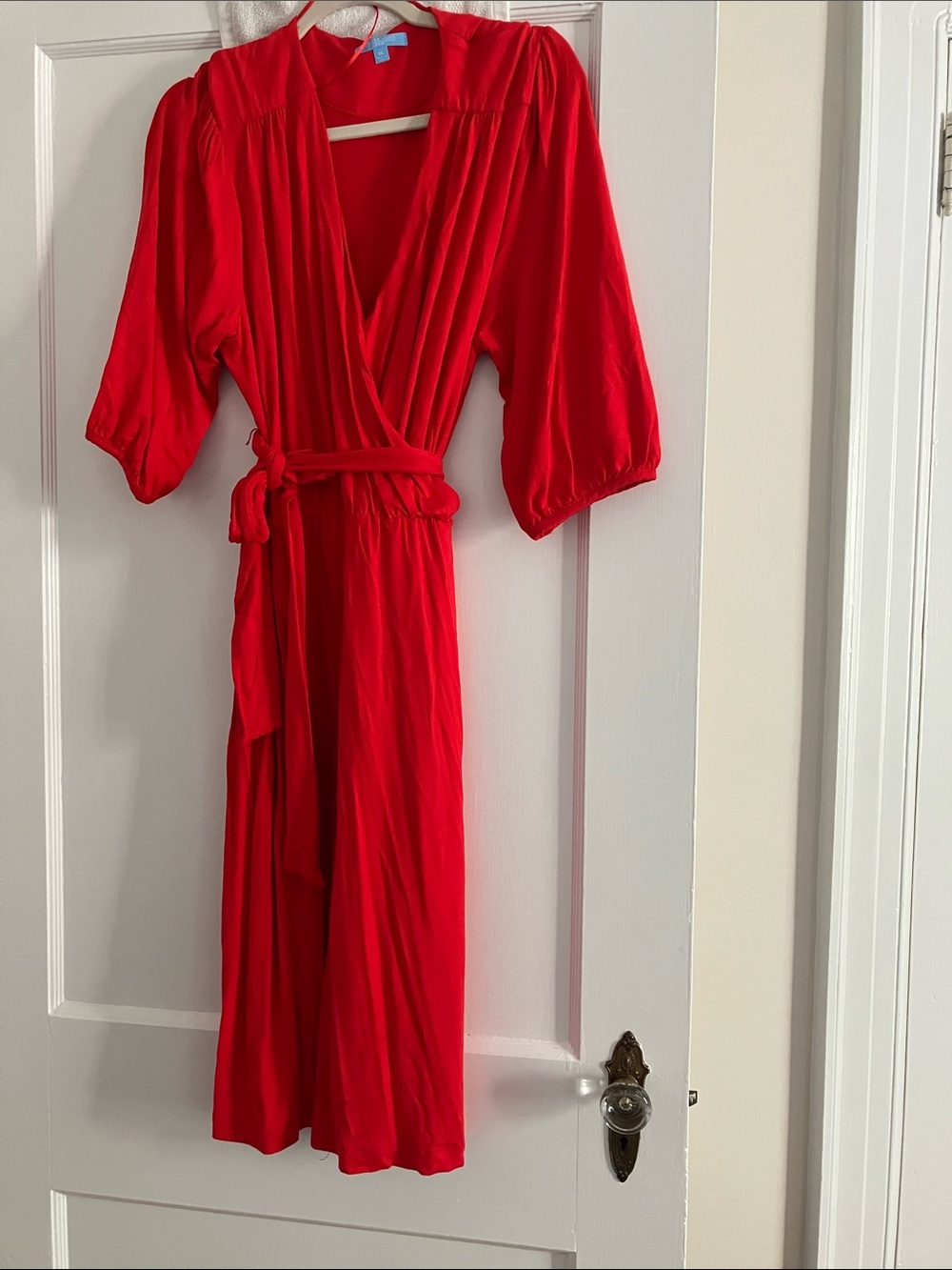 Draper James Bright Red Knit dress